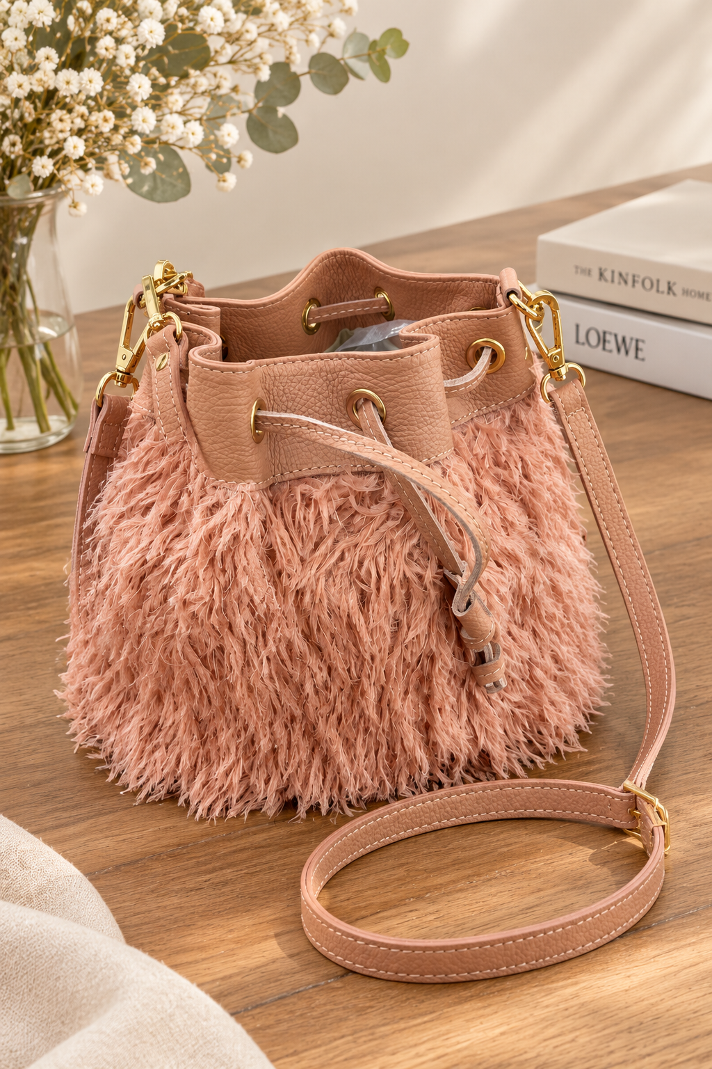 Borsa Secchiello Furry