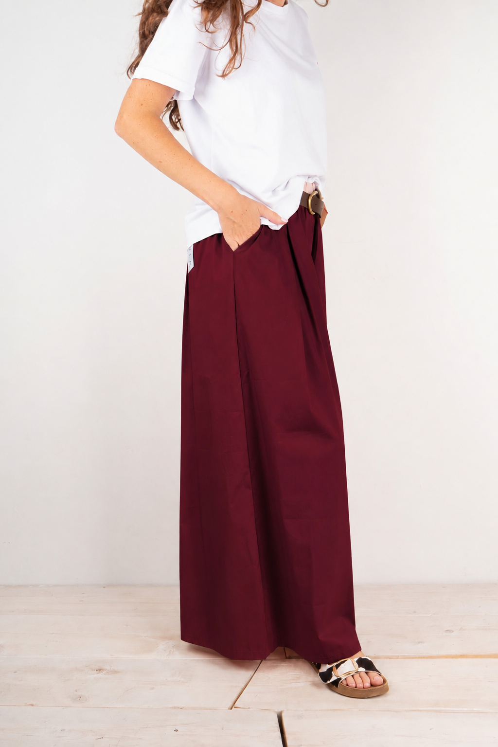 Pantalone Palazzo con Pence