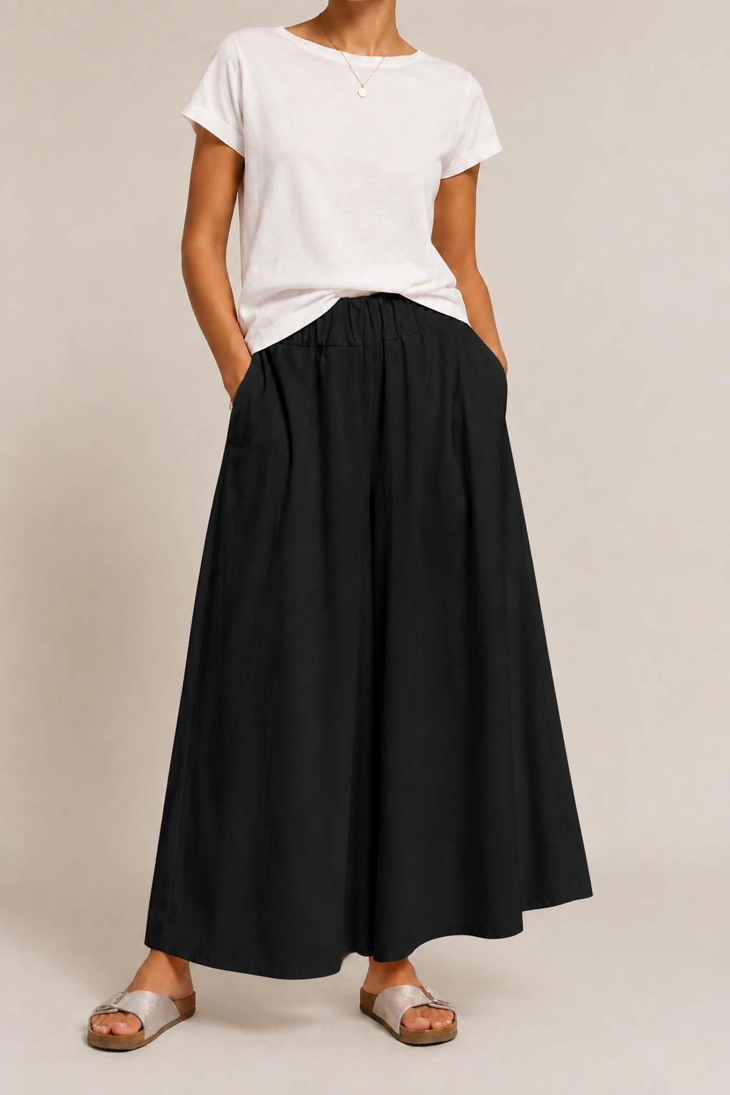 Pantalone Over in Cotone