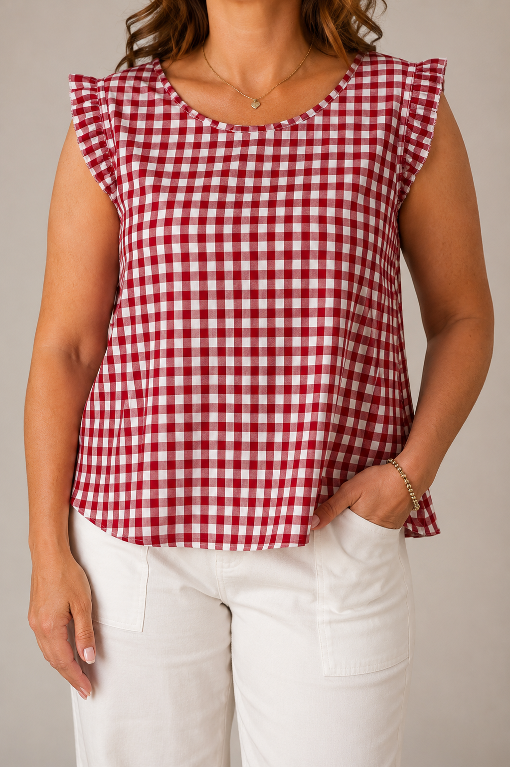 Camicia Volant Smanicata