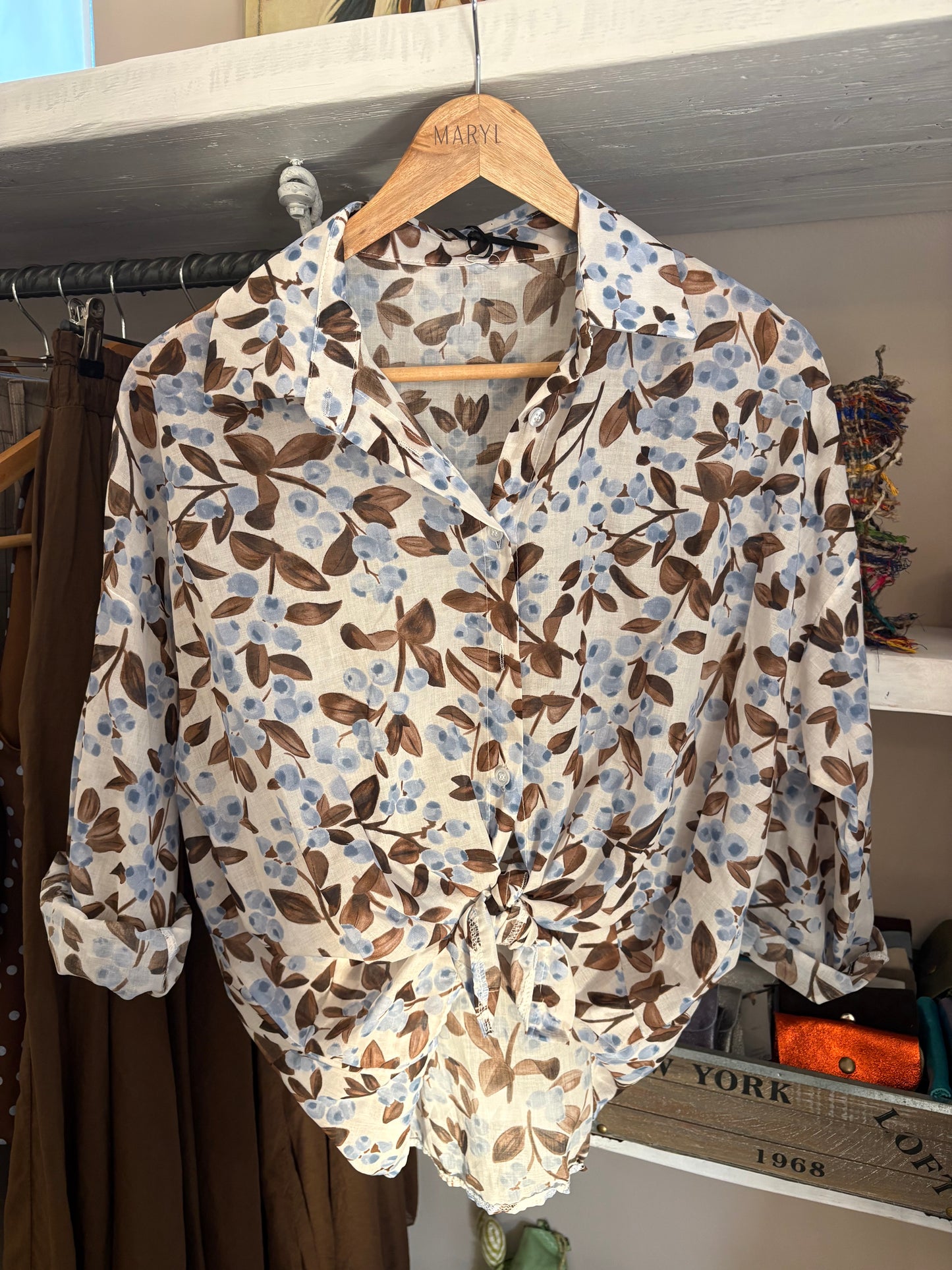 Camicia Mirtilla
