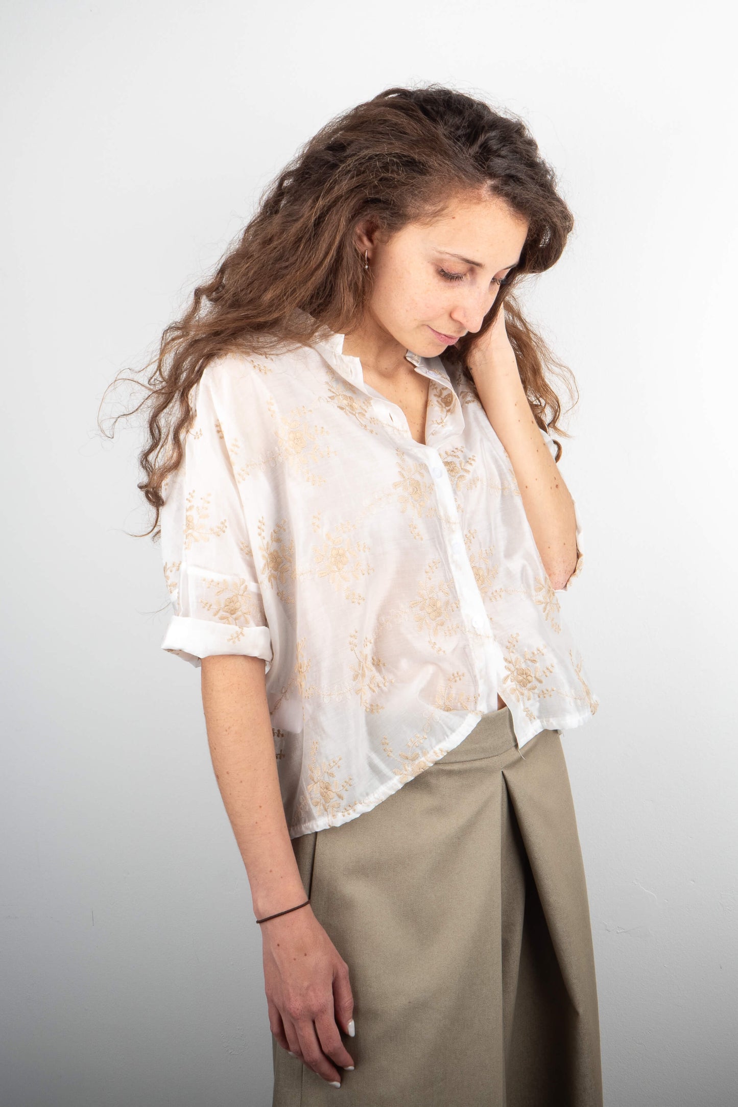 Camicia Koreana Fiori