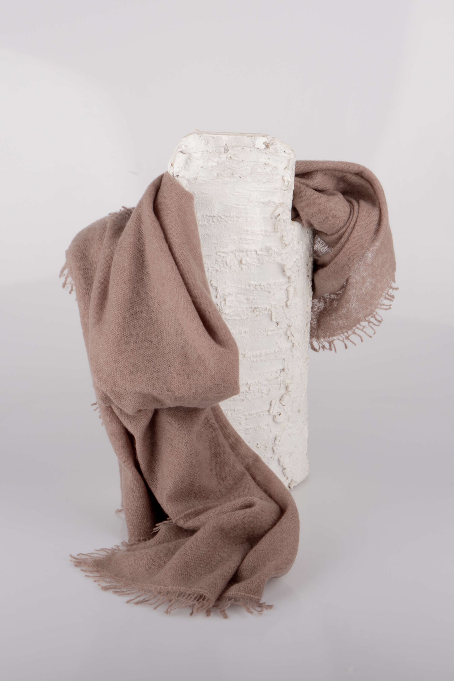 Sciarpa in Cashmere Nuvoletta Fango