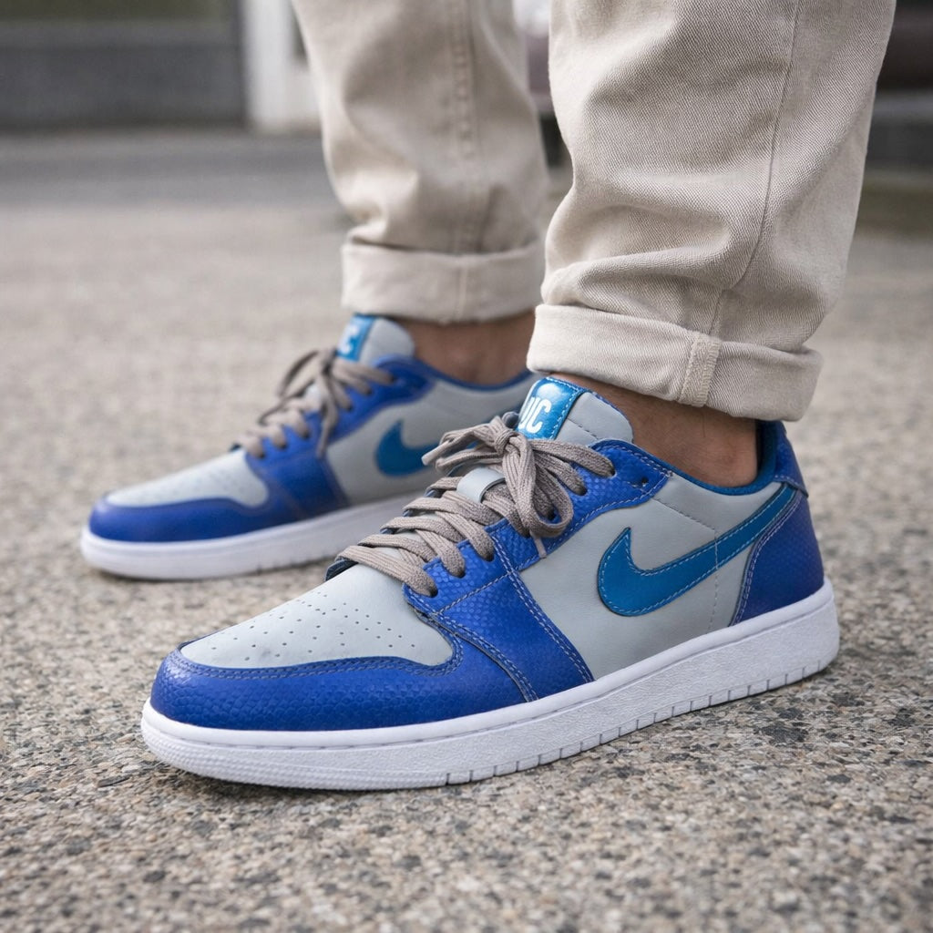 Nike Custom Low Shine Blue