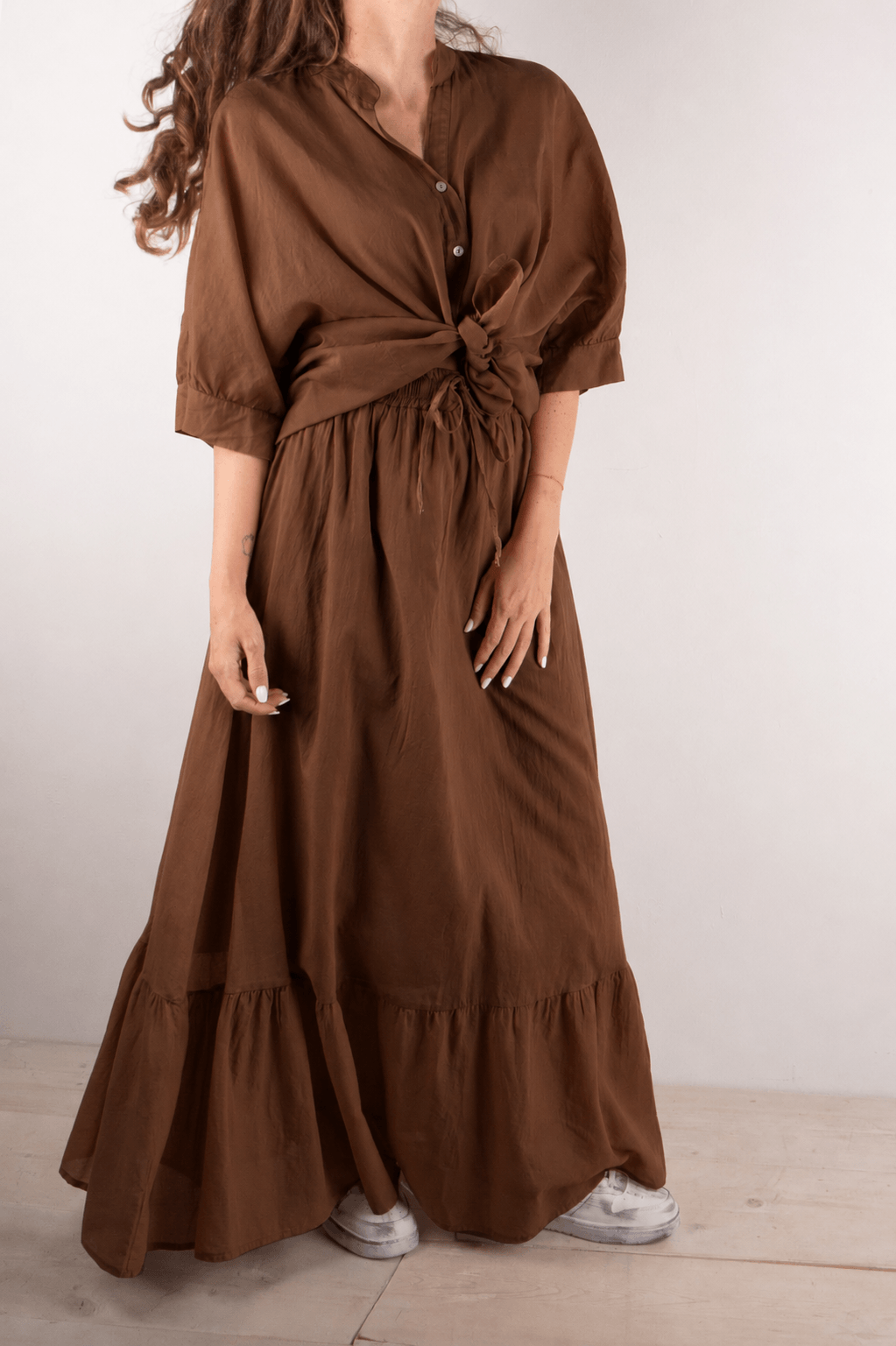 Gonna Balza & Camicia Voile