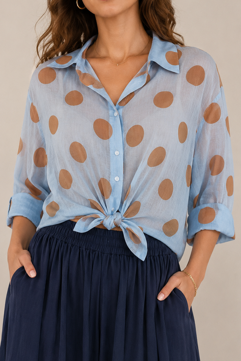 Camicia Pois
