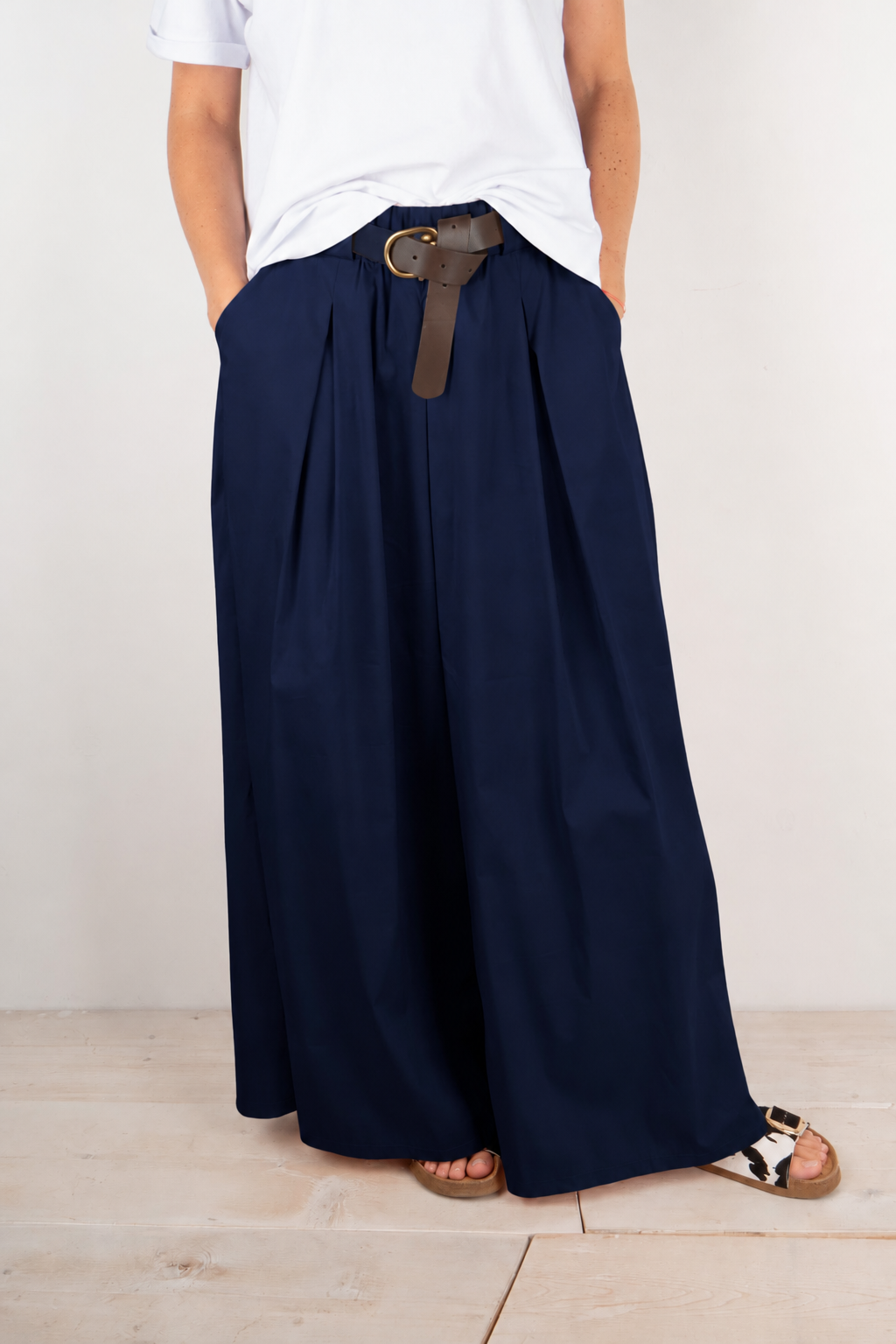 Pantalone Palazzo con Pence