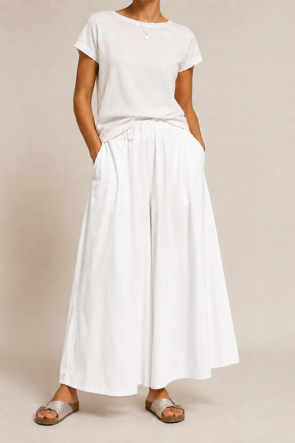Pantalone Over in Cotone