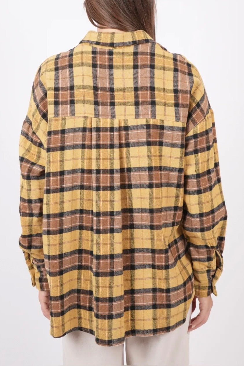 Camicia Quadri Flanellata