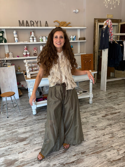 Pantalone Effetto Velato