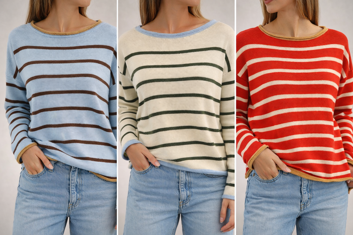 Maglioncino Righe Barchetta