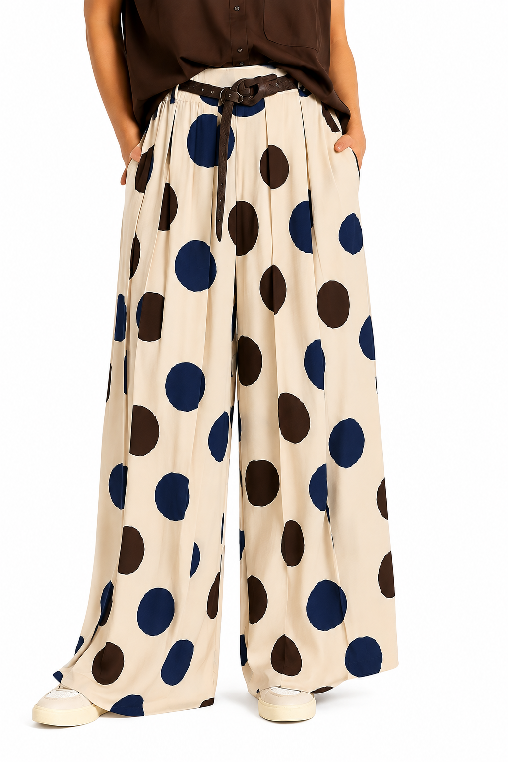 Pantalone Maxi Pois