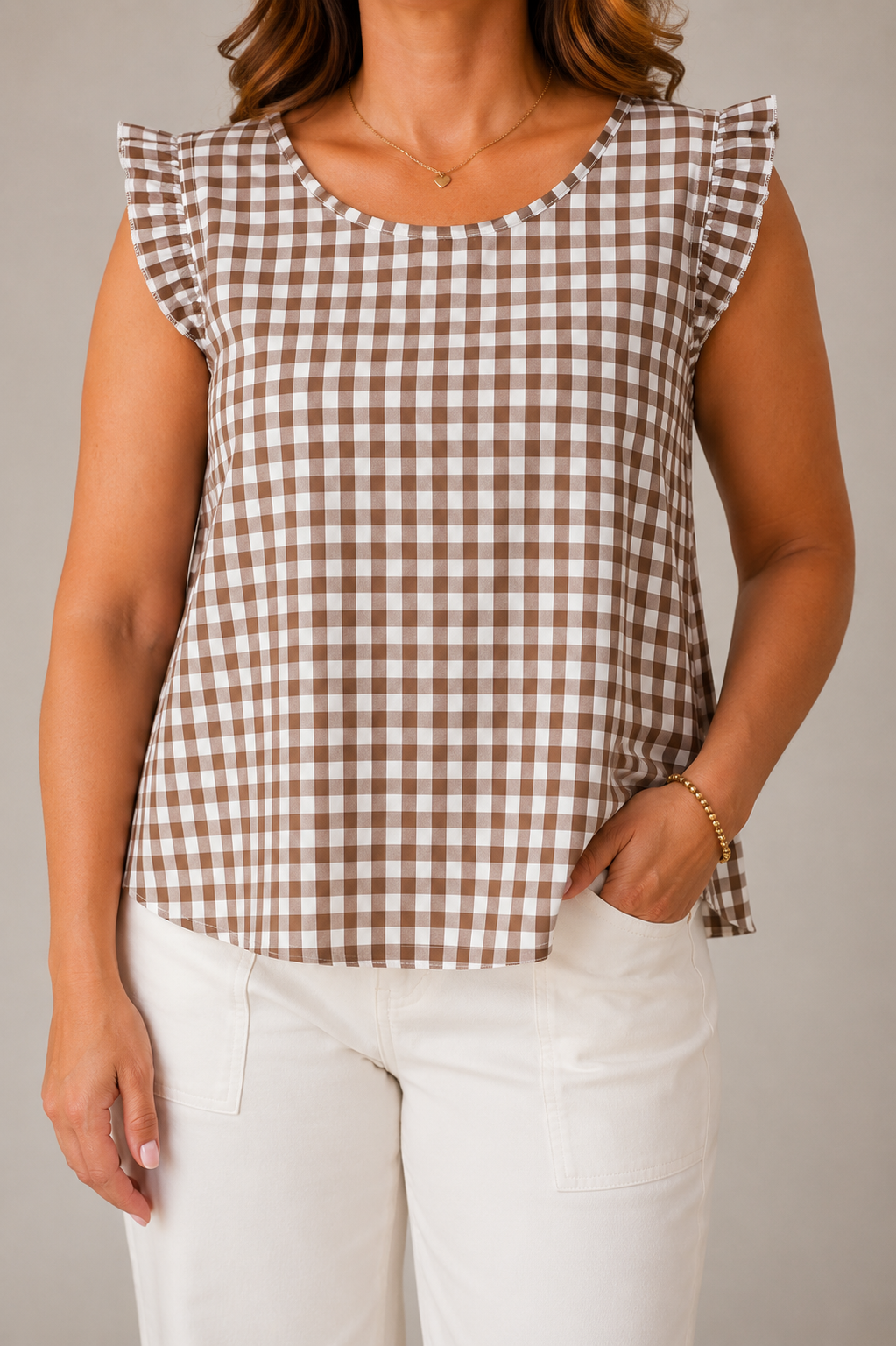 Camicia Volant Smanicata