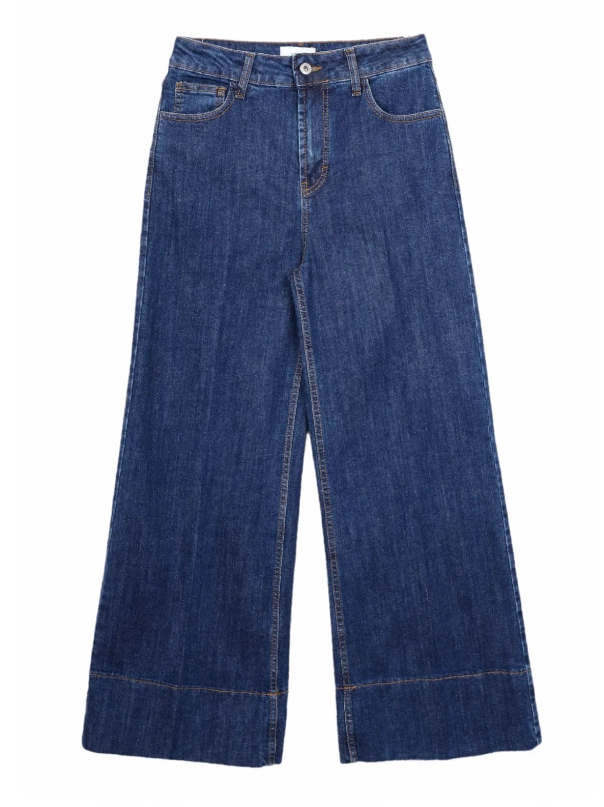 Pantalone Bordo Jeans Scuro