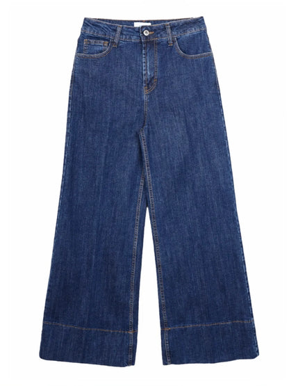 Pantalone Bordo Jeans Scuro