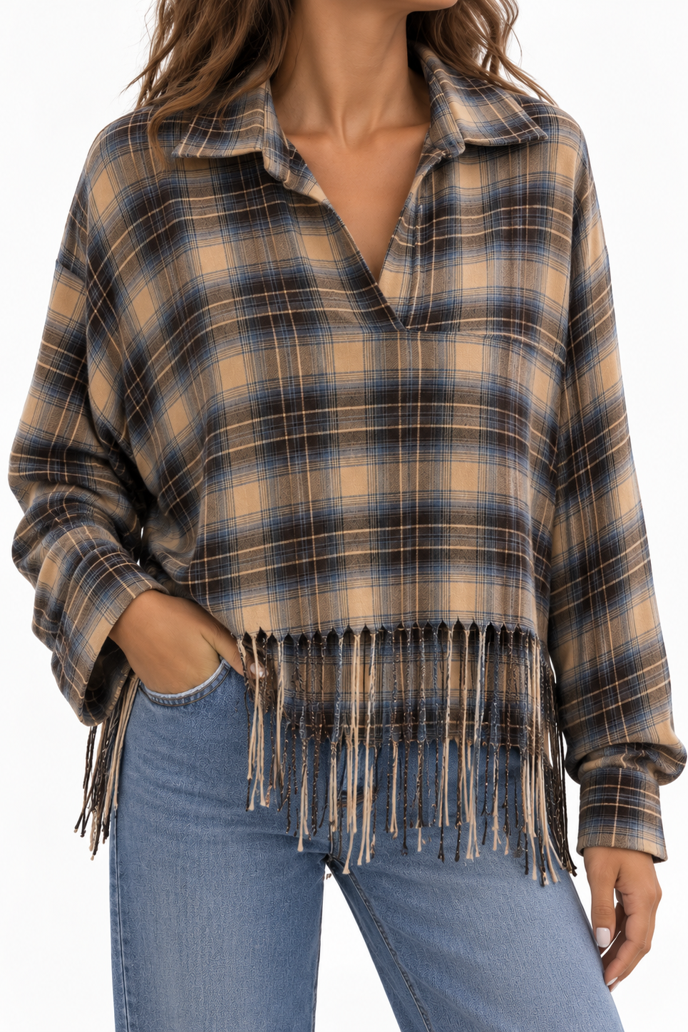 Camicia Country Frange