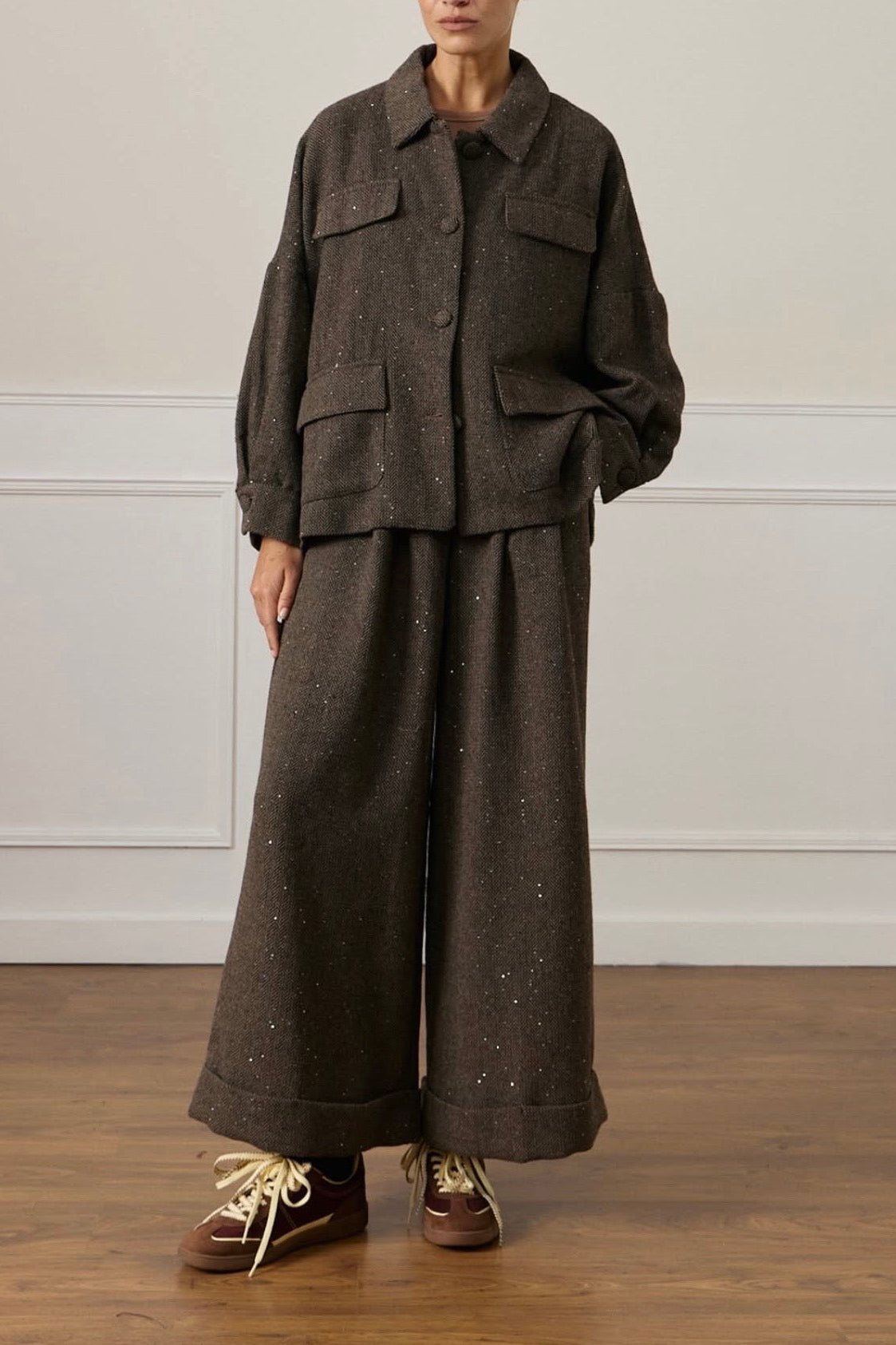 Completo Tweed Brillantini