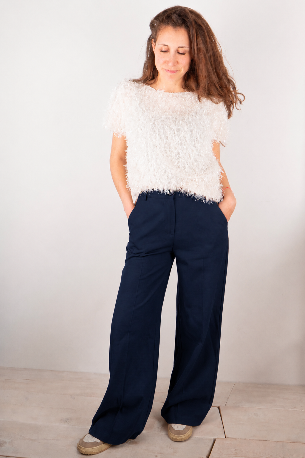 Pantalone Palazzo in Lycra