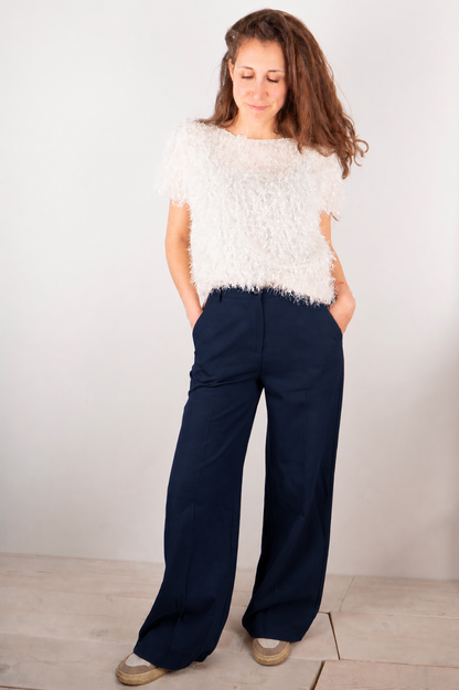 Pantalone Palazzo in Lycra