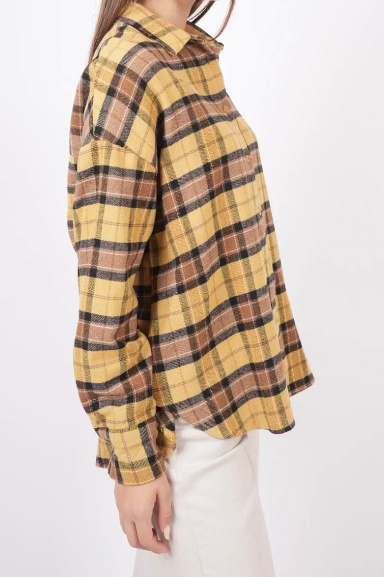 Camicia Quadri Flanellata
