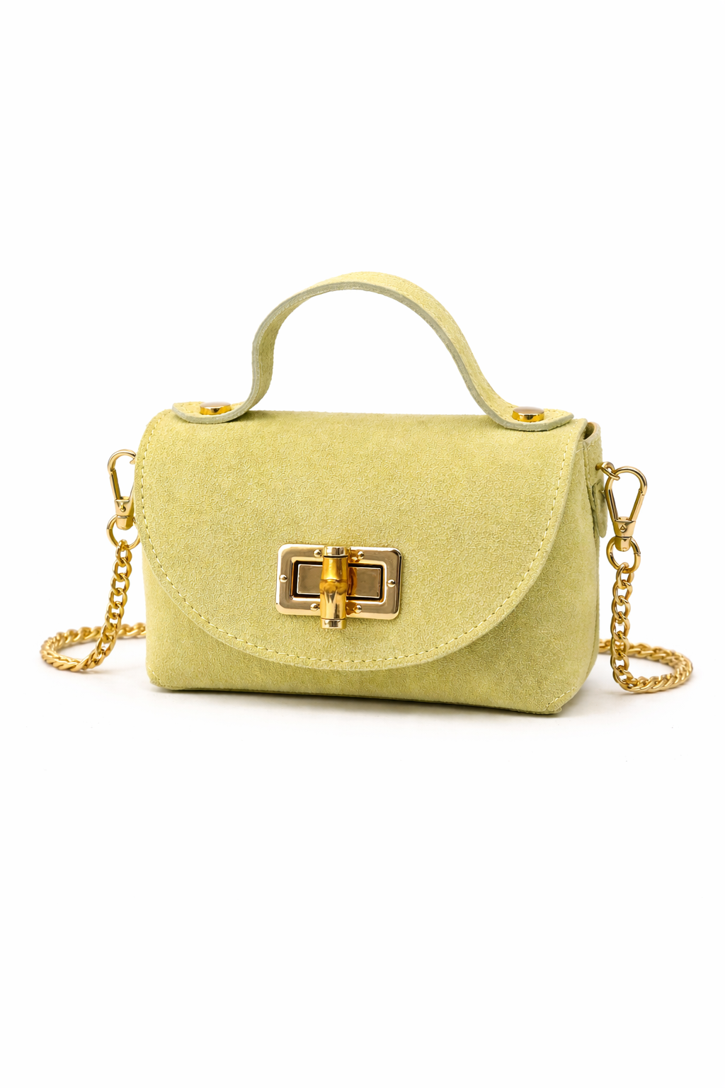 Mini Bag in Camoscio
