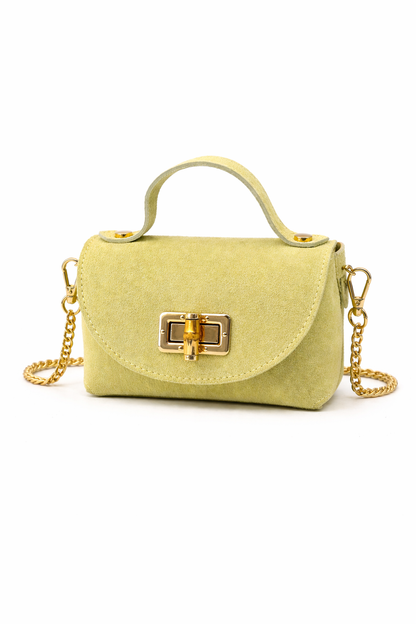 Mini Bag in Camoscio