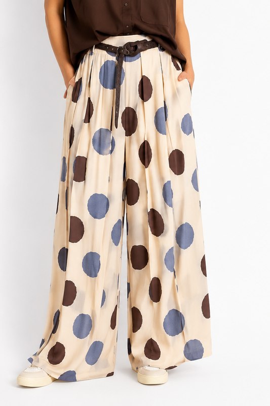 Pantalone Maxi Pois