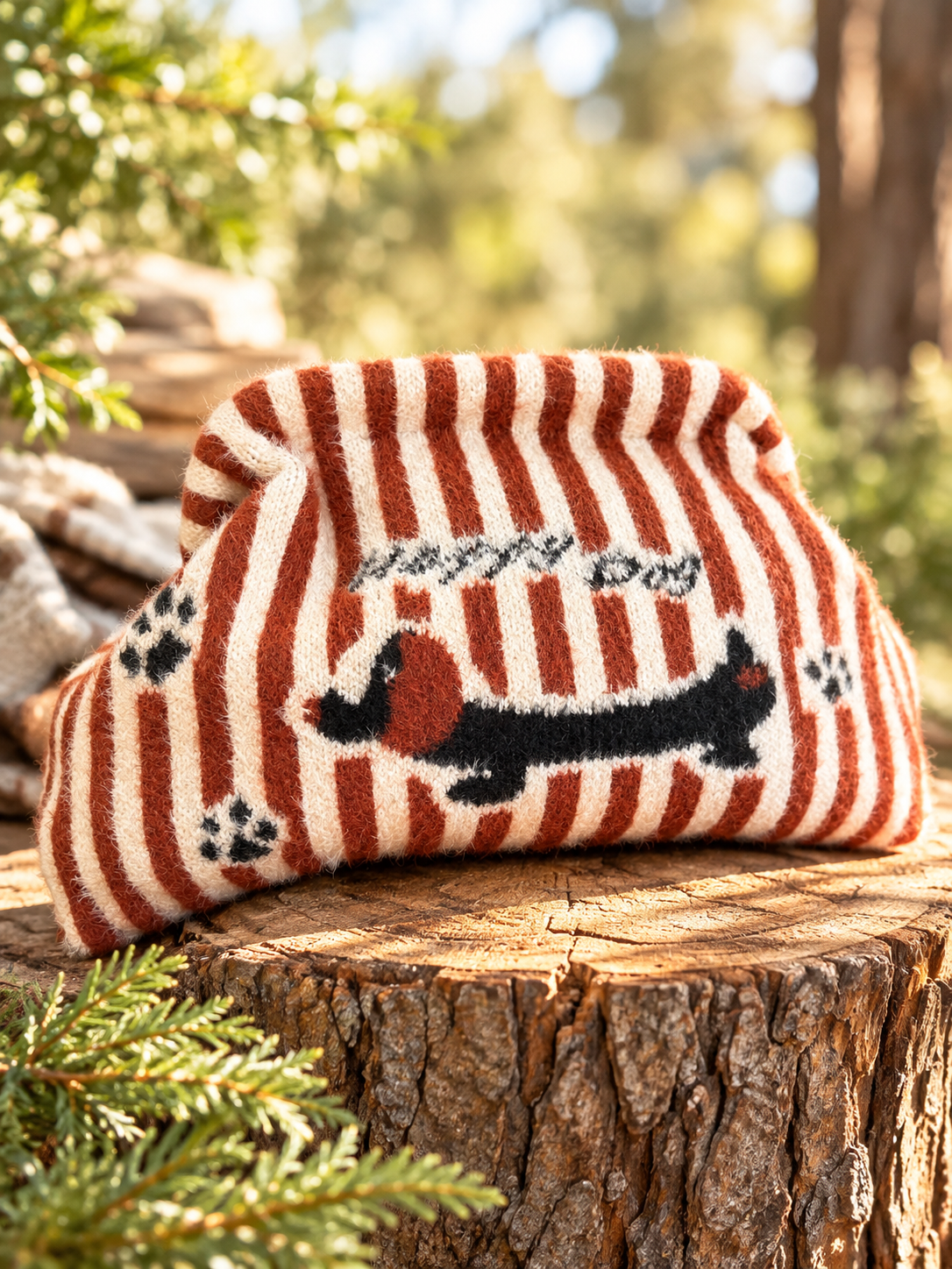 Pochette Bassotto Happy Dog