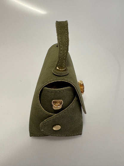 Mini Bag in Camoscio