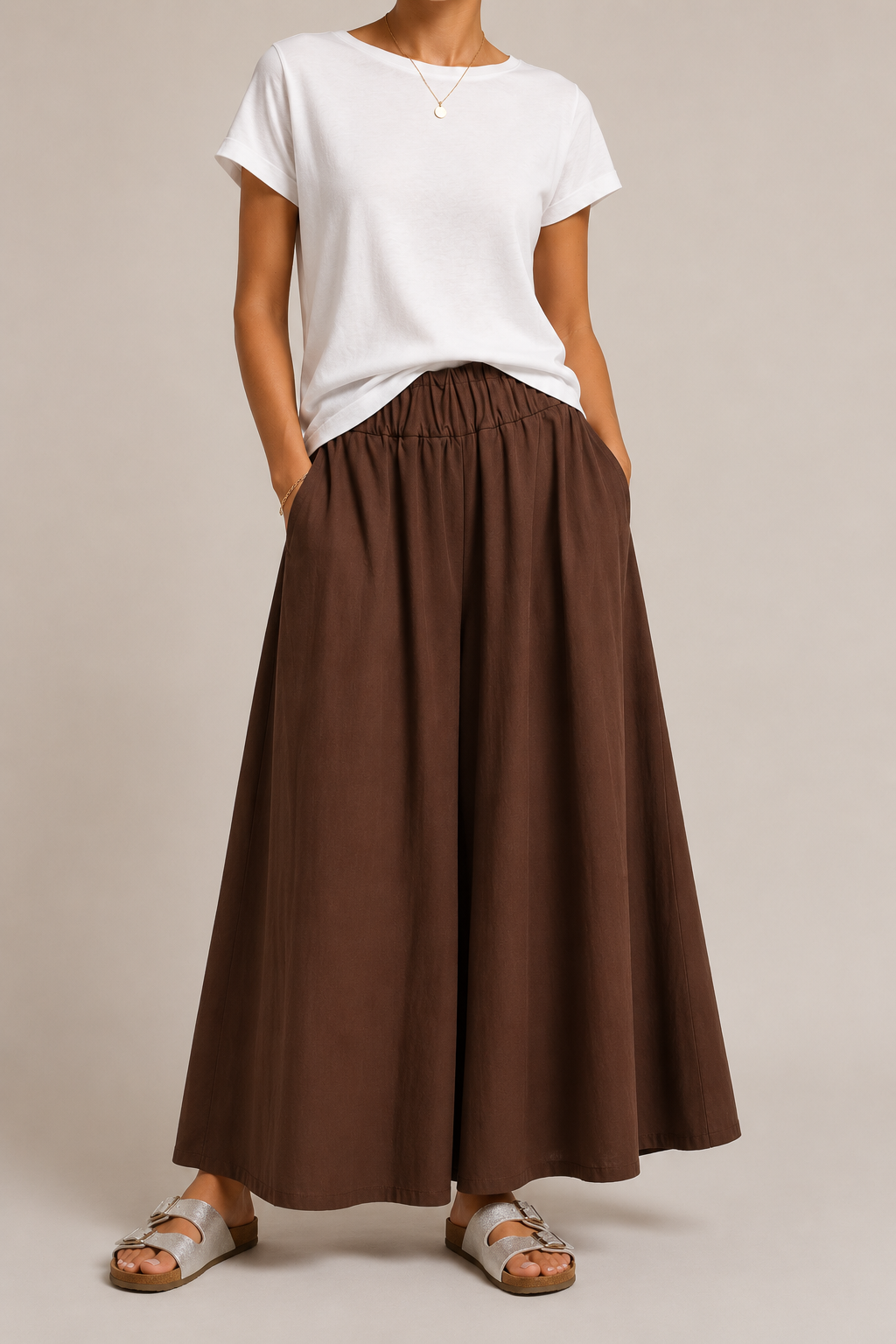 Pantalone Over in Cotone