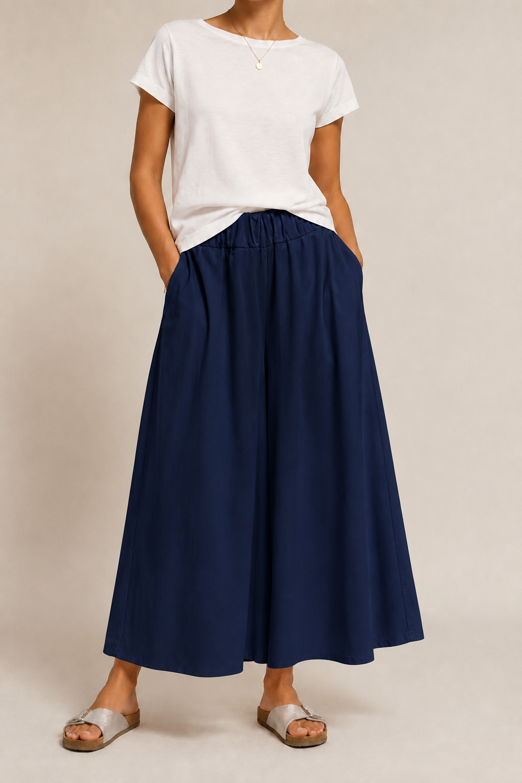 Pantalone Over in Cotone