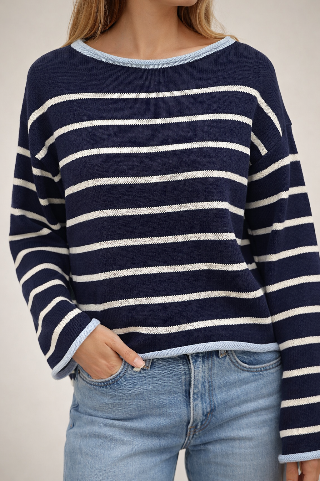 Maglioncino Righe Barchetta