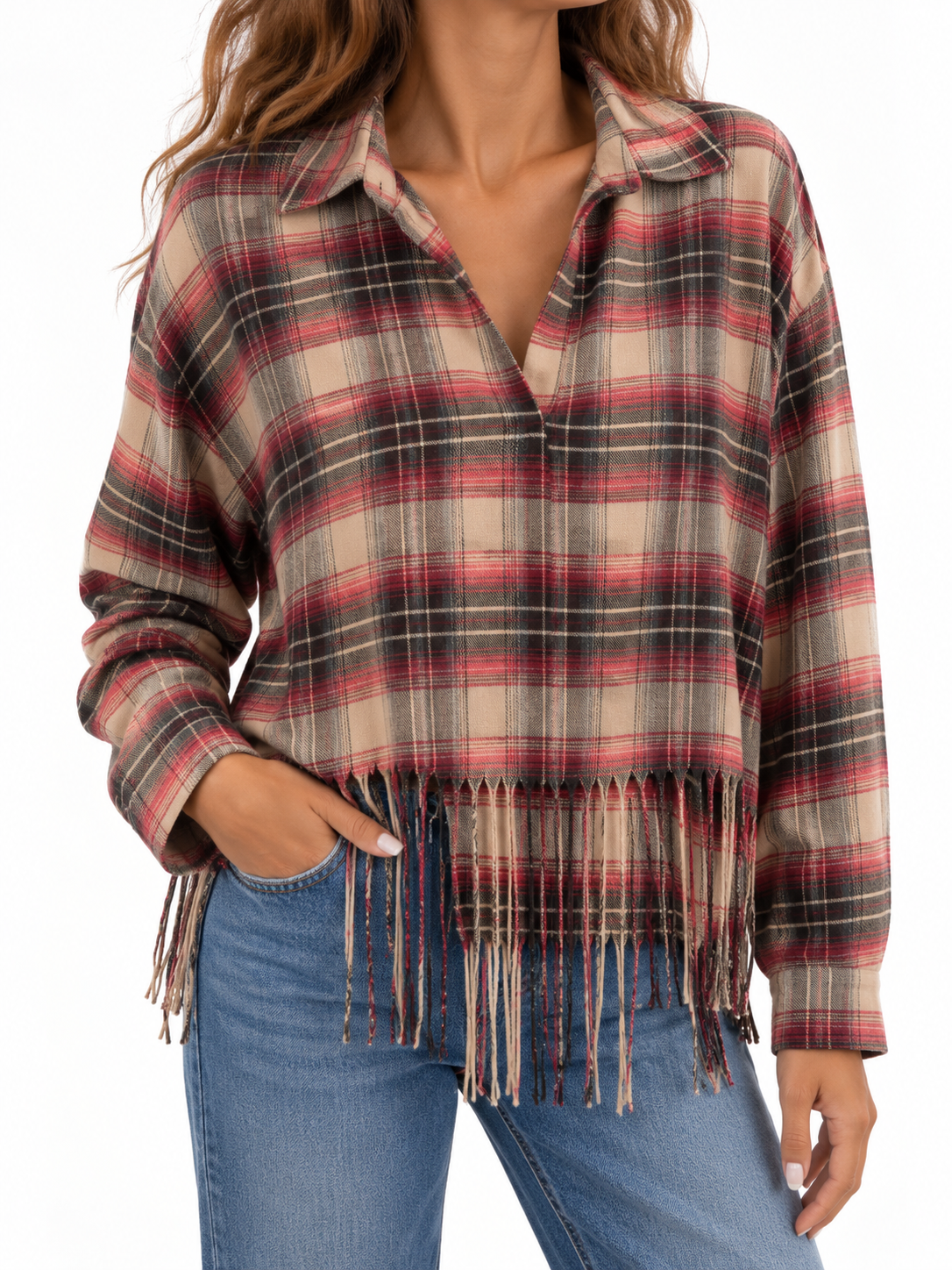 Camicia Country Frange