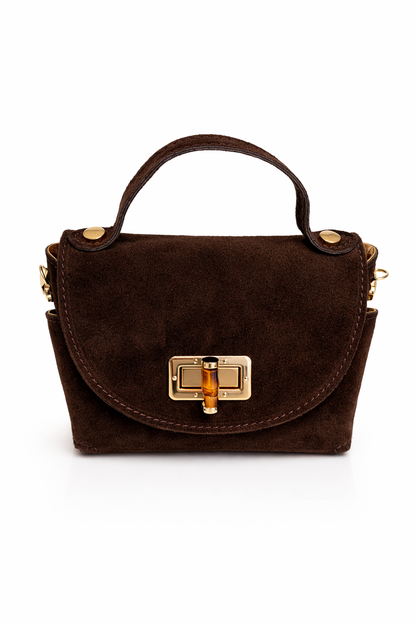 Mini Bag in Camoscio