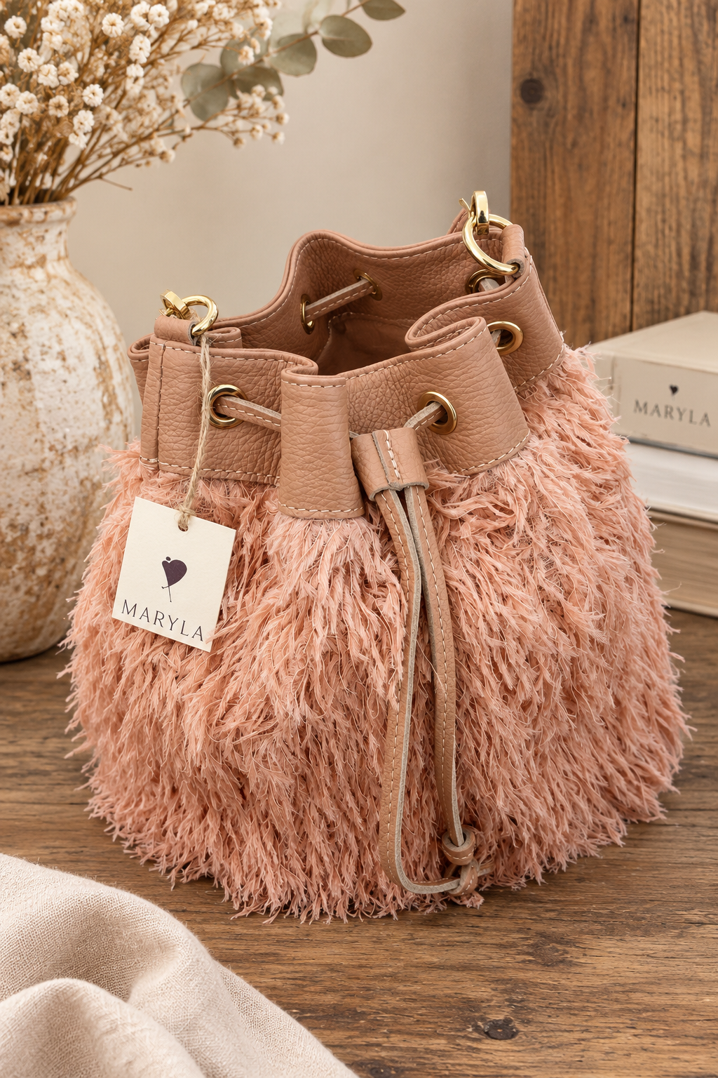 Borsa Secchiello Furry