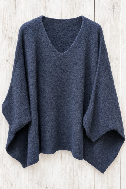 Poncho Over Scollo a V