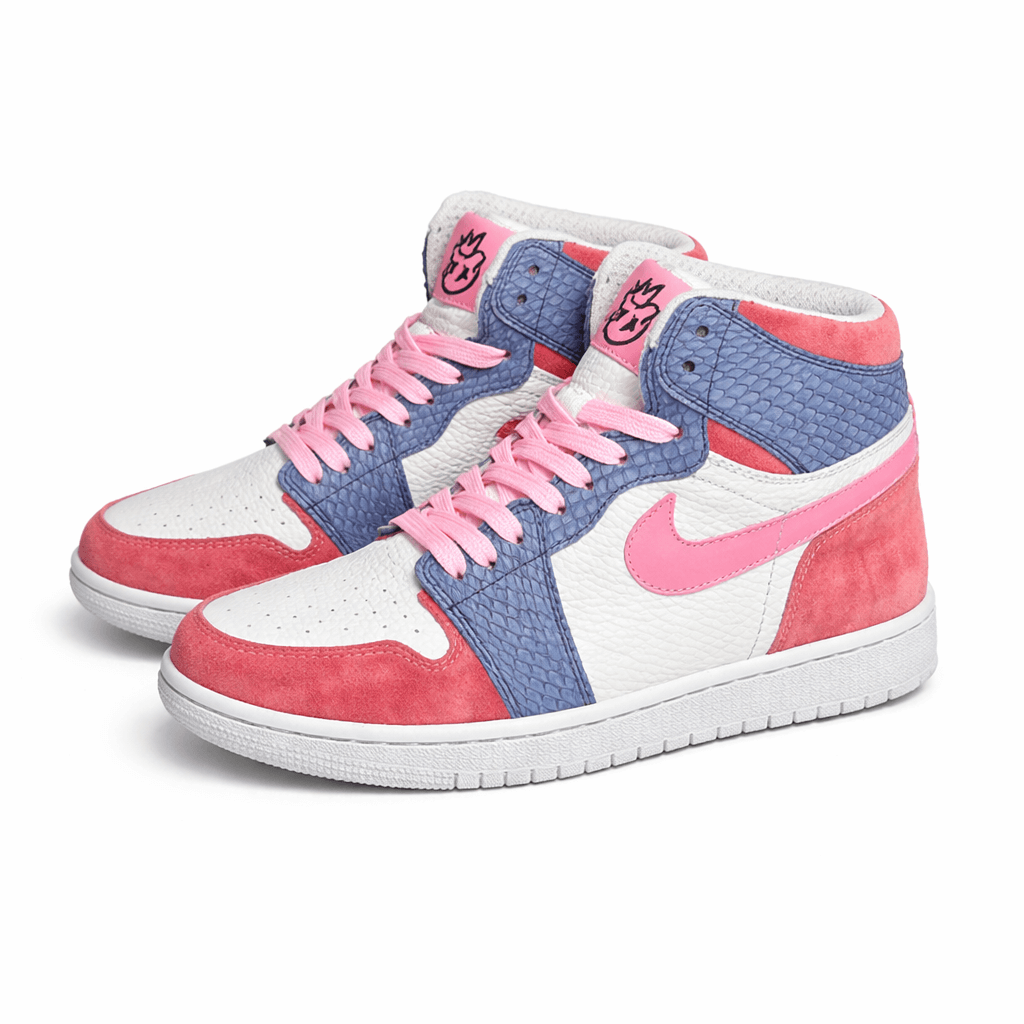 High Custom Pink & Blue – Handmade Edition
