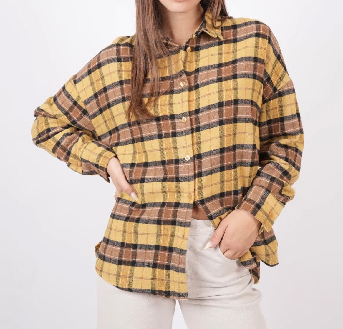 Camicia Quadri Flanellata