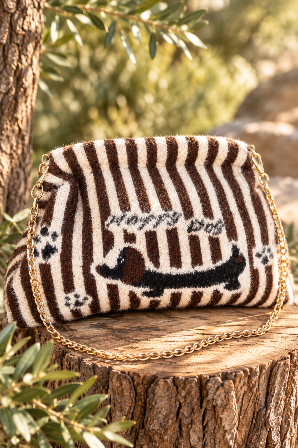 Pochette Bassotto Happy Dog