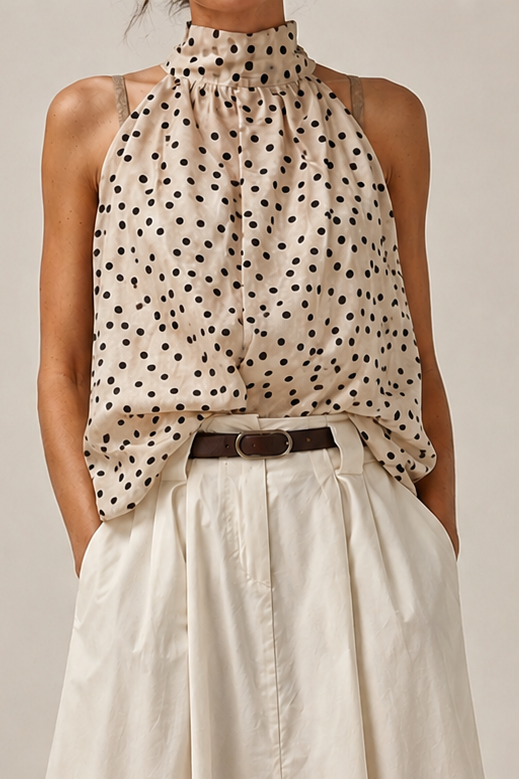 Camicia Americana Pois