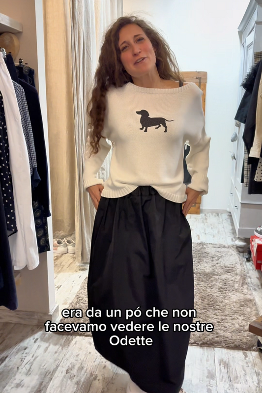 Maglione Bassotto Glitter