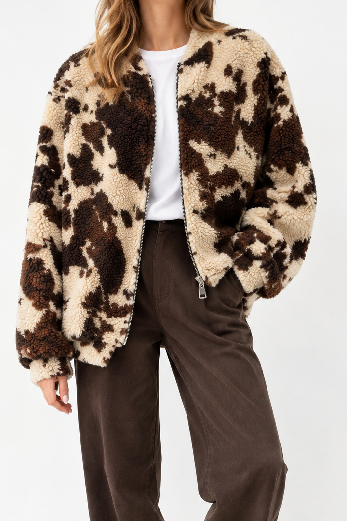 Giacca Bomber Muccata