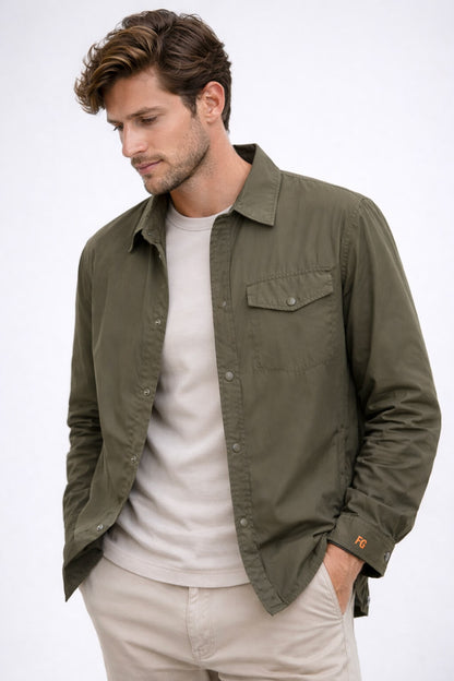 Giacca Camicia Uomo Edlina 100 grammi Verdone
