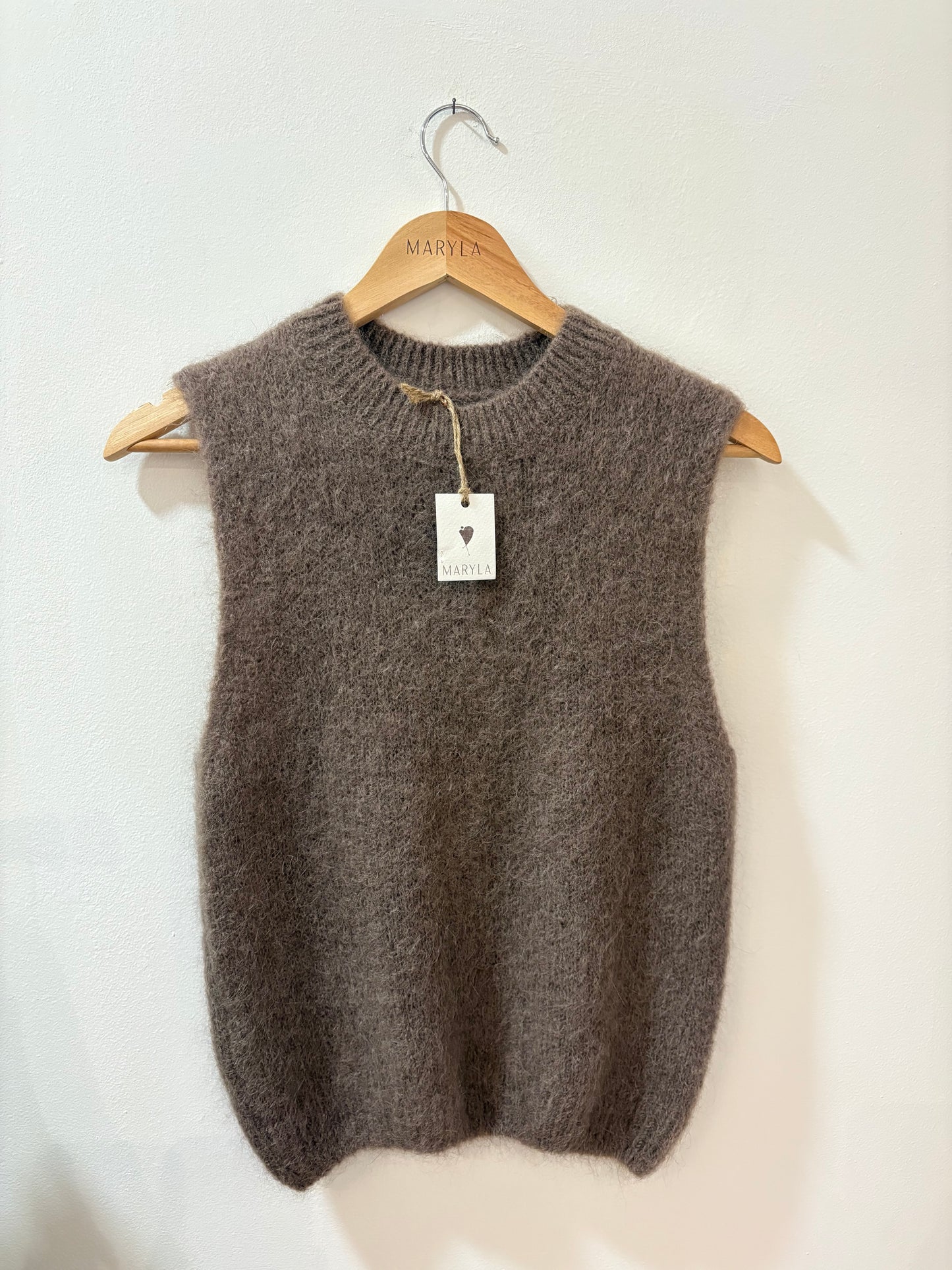 Gilet in Mohair