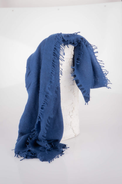 Sciarpa in Cashmere Nuvoletta Blu