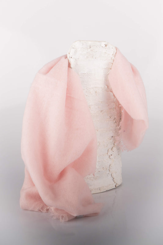 Sciarpa in Cashmere Nuvoletta Rosa