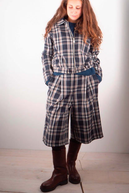 Completo in Tartan Blu