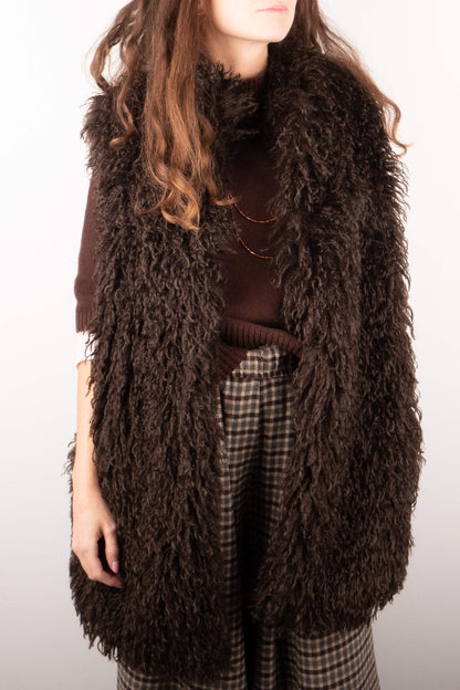 Gilet Furry in Ecopelliccia