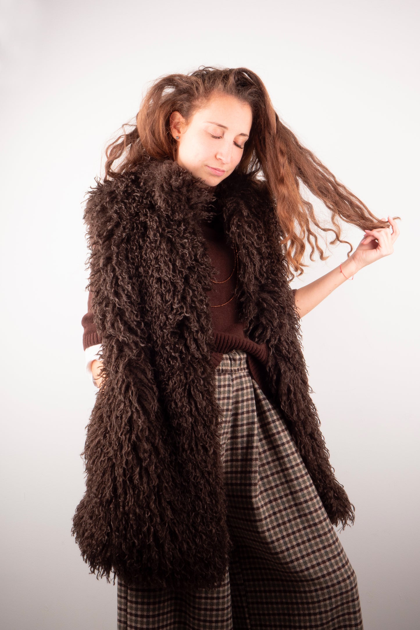 Gilet Furry in Ecopelliccia