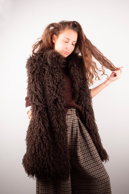Gilet Furry in Ecopelliccia